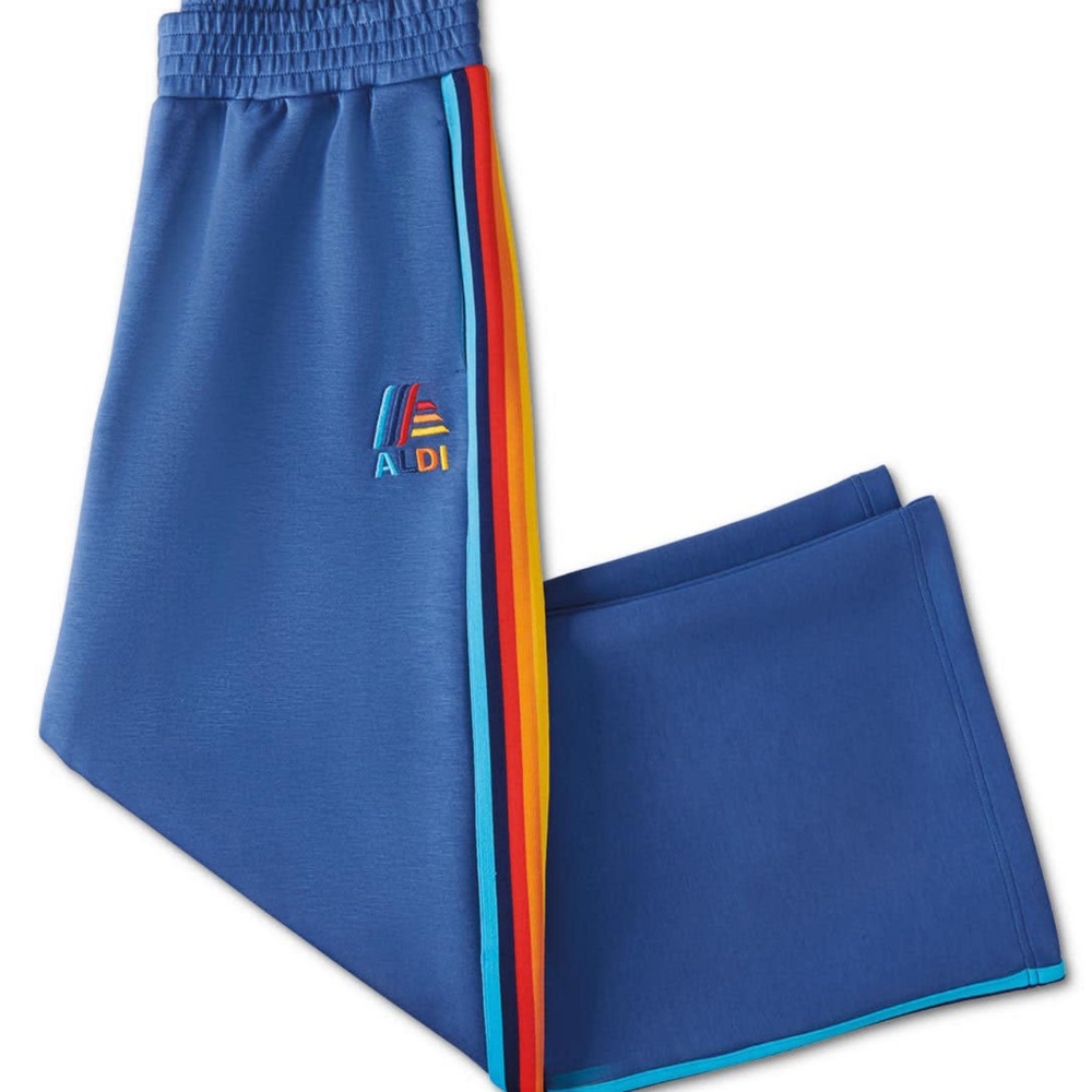 NWT Aldi wide leg pants, blue